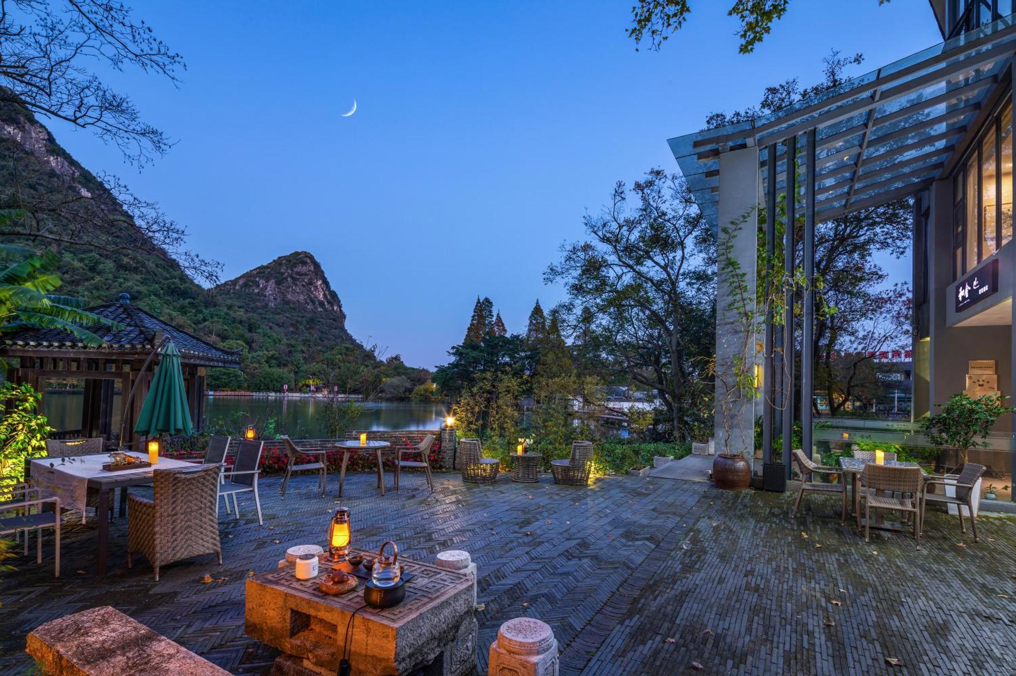 Guilin Heshe Lakeside Resort-Free Pick Up Service Stay Two Nights 외부 사진