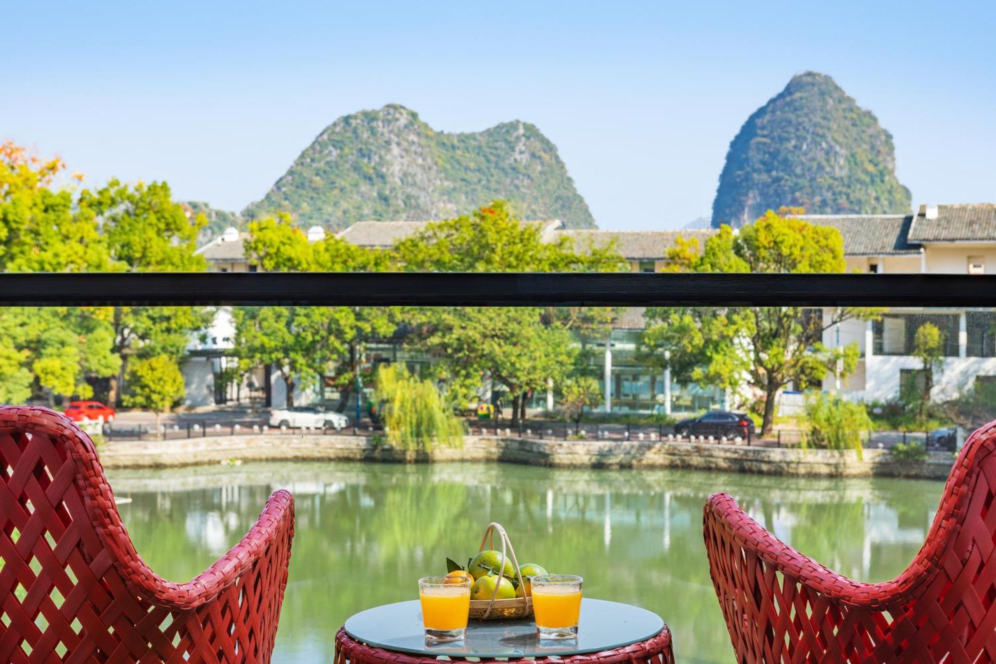 Guilin Heshe Lakeside Resort-Free Pick Up Service Stay Two Nights 외부 사진