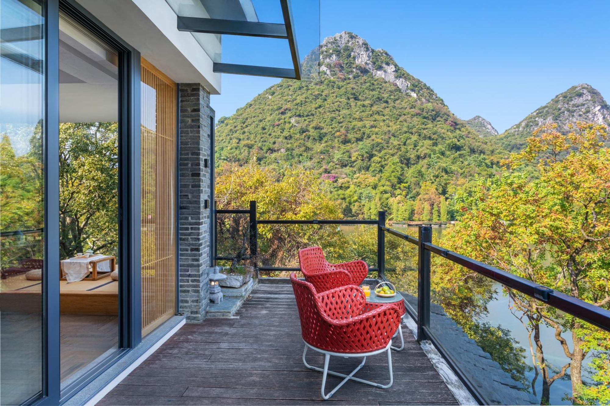Guilin Heshe Lakeside Resort-Free Pick Up Service Stay Two Nights 외부 사진