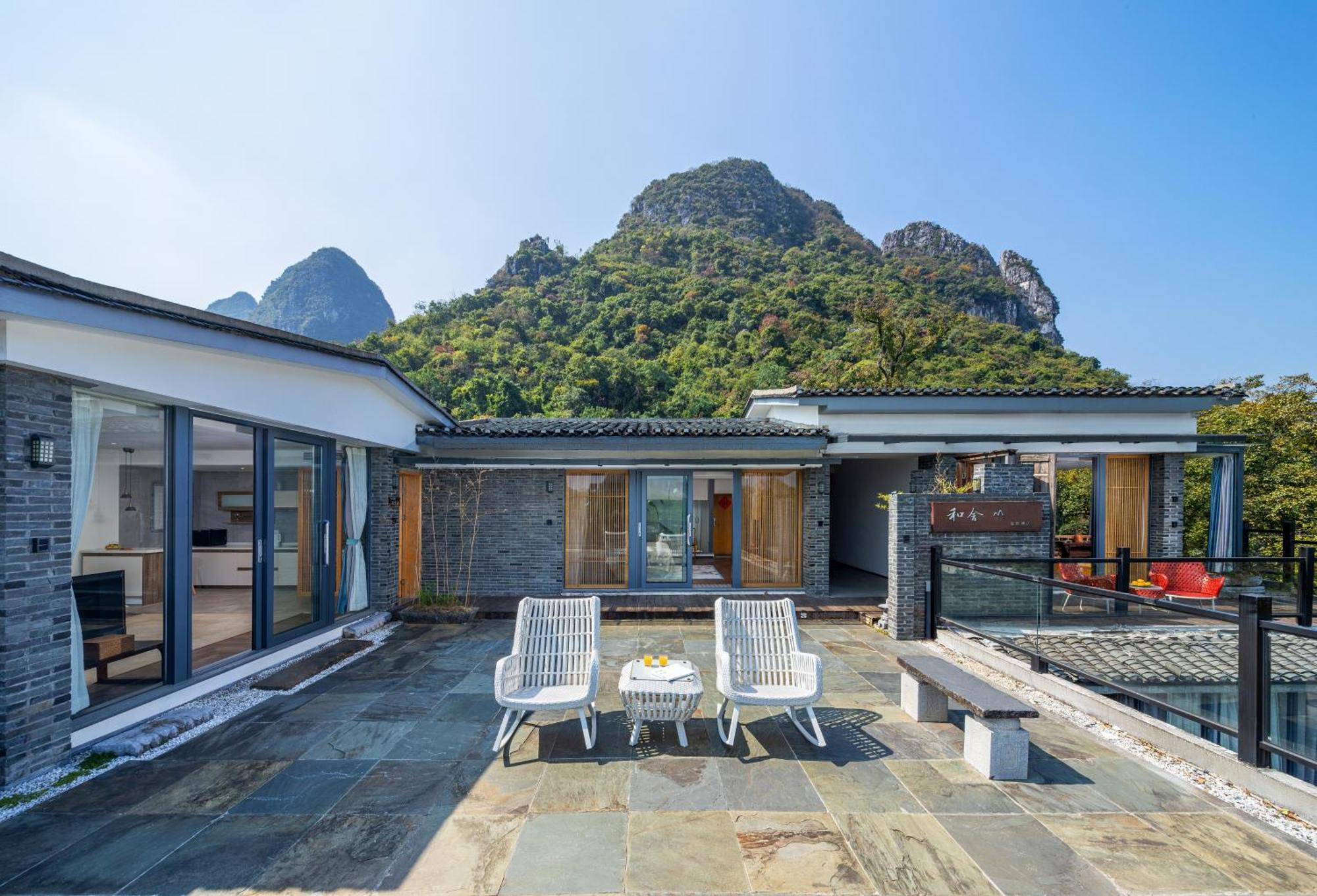 Guilin Heshe Lakeside Resort-Free Pick Up Service Stay Two Nights 외부 사진