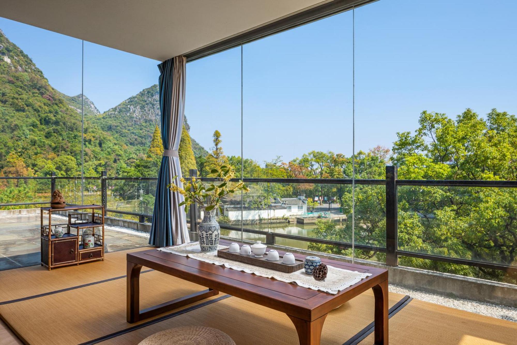 Guilin Heshe Lakeside Resort-Free Pick Up Service Stay Two Nights 외부 사진